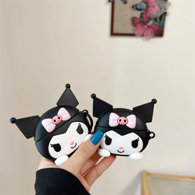 Kawaii Kuromi AirPods Case