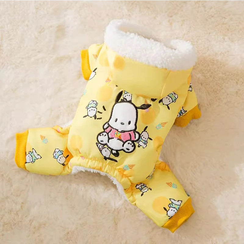 Kawaii Pochacco Fluffy Jacket for Pet