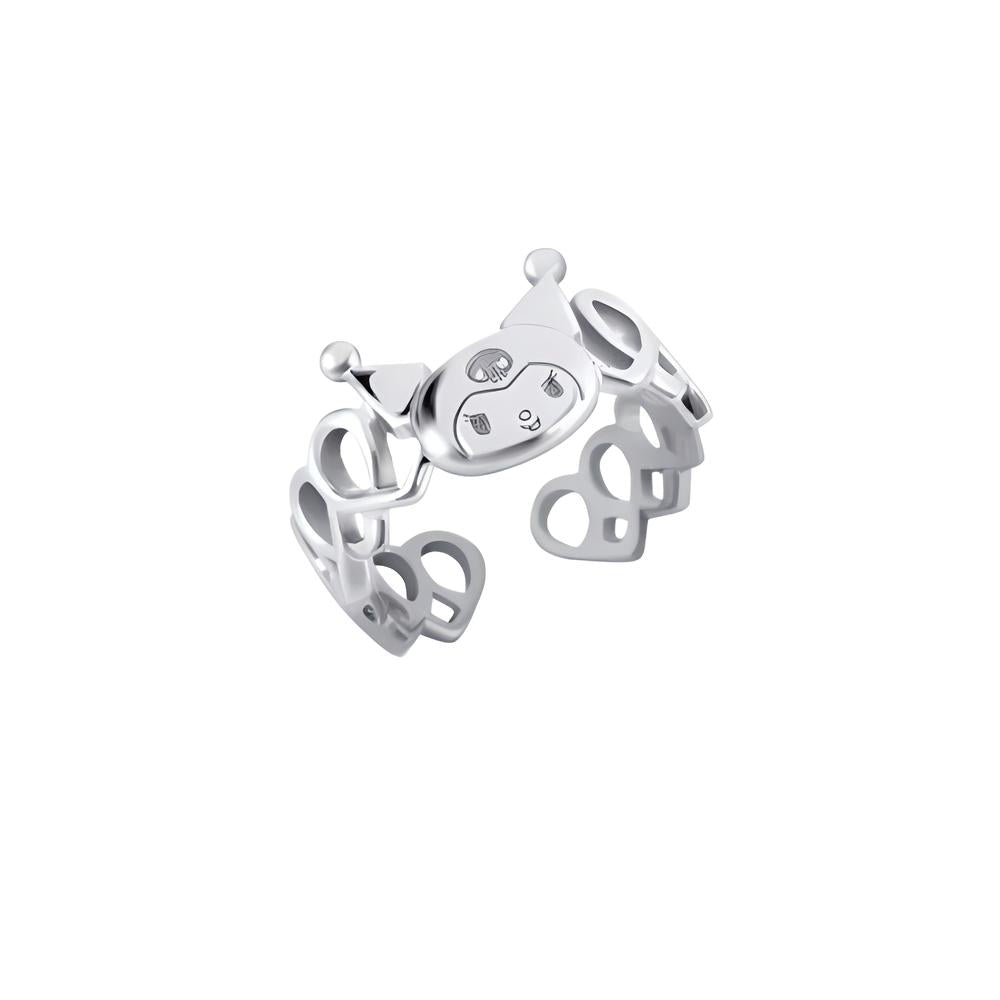 Kawaii Kuromi Jewelries (Necklace, Bracelet & Ring)
