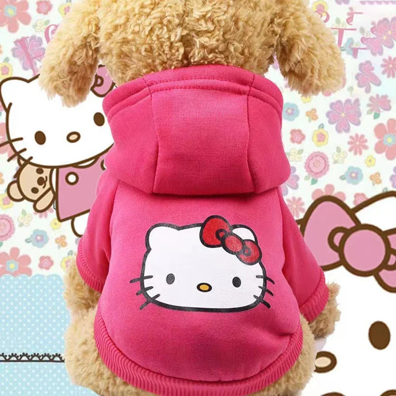 Kawaii Kitty Pet Hoodie in Pink