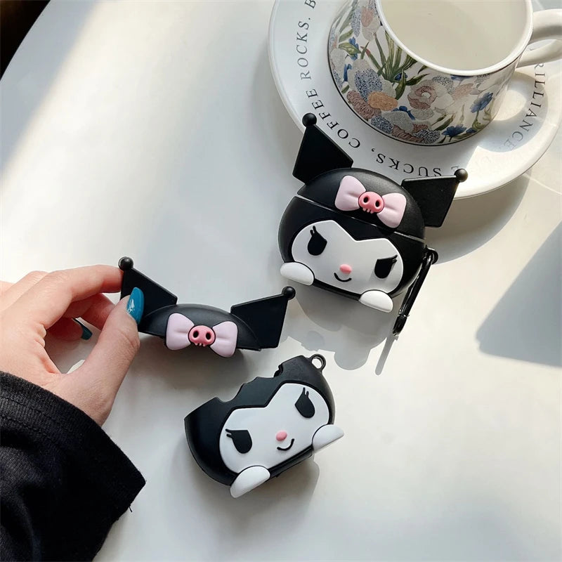 Kawaii Kuromi AirPods Case