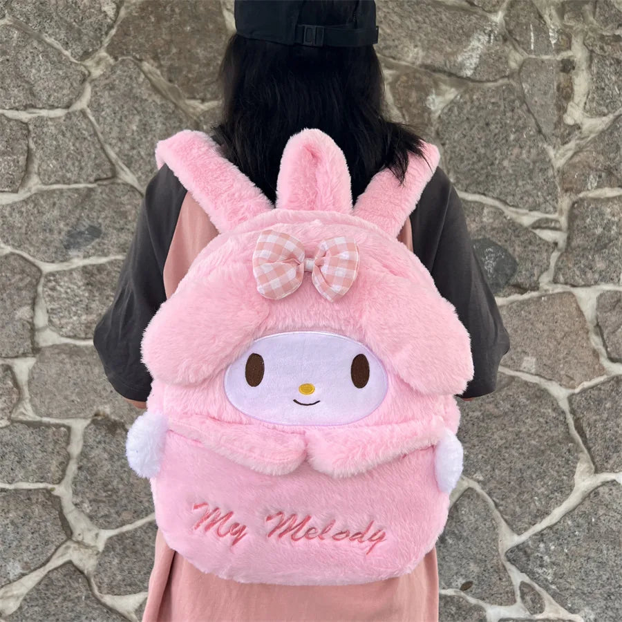 Kawaii Sanrio Plush Backpack - KAWAII LULU