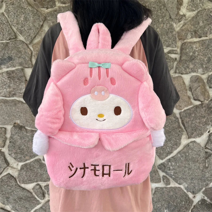 Kawaii Sanrio Plush Backpack - KAWAII LULU