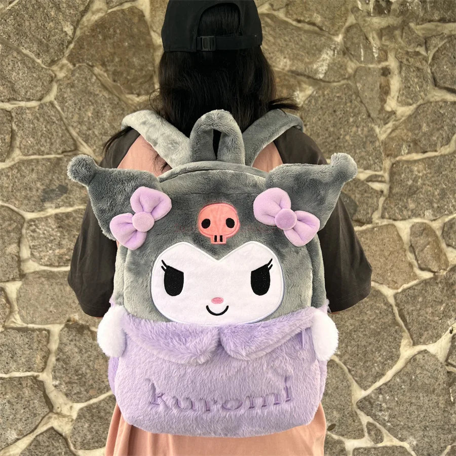 Kawaii Sanrio Plush Backpack - KAWAII LULU