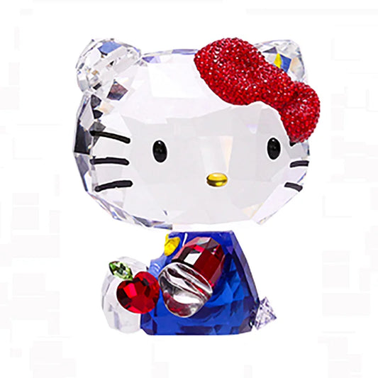 Kawaii Hello Kitty Crystal Figure for Decoration - KAWAII LULU