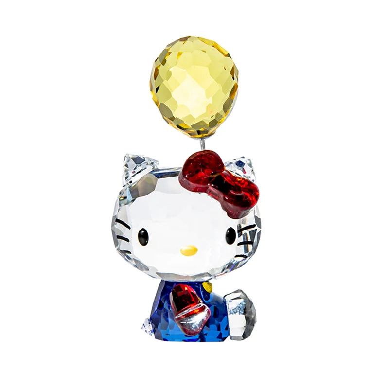 Kawaii Hello Kitty Crystal Figure for Decoration - KAWAII LULU