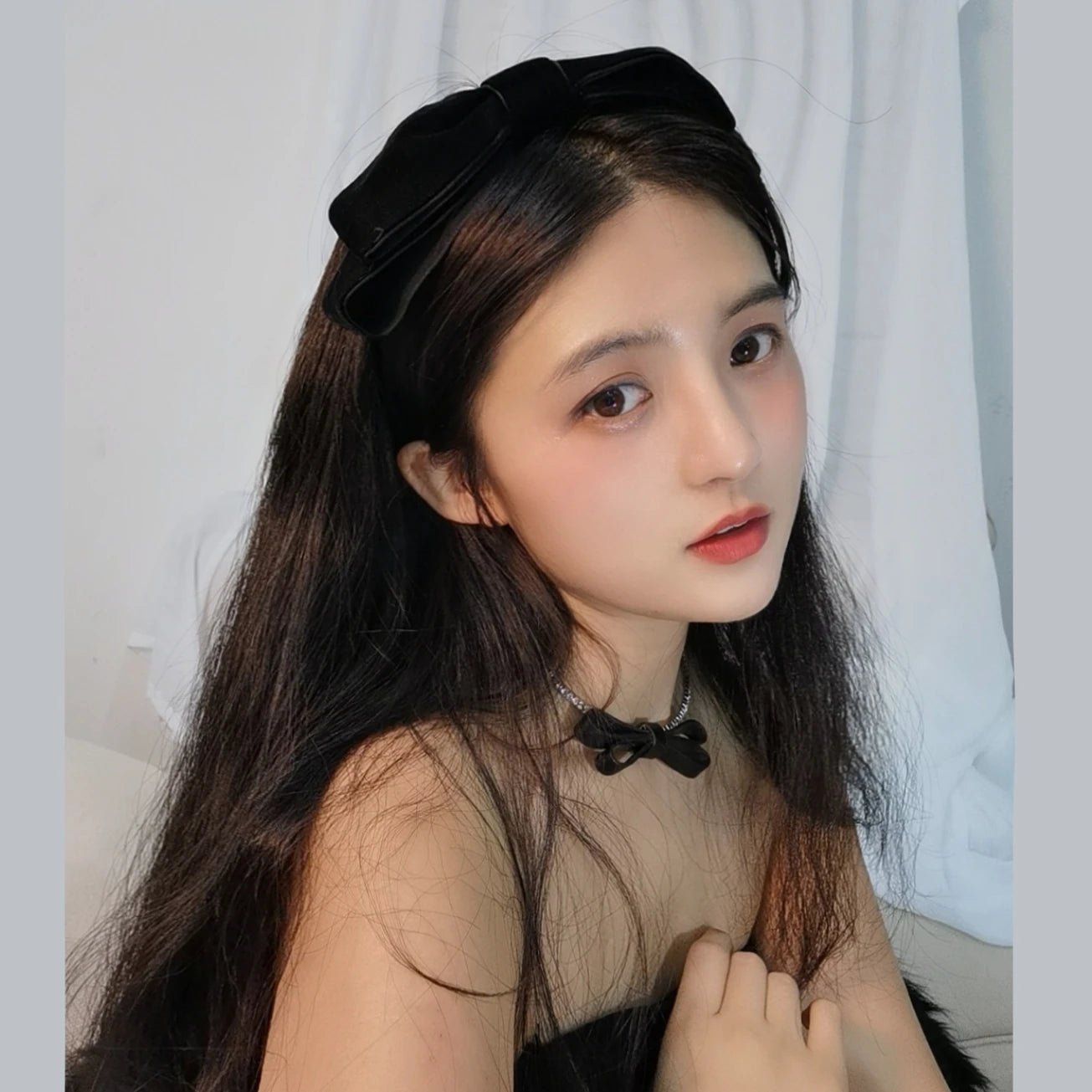 Kawaii Bow Bezel Headband - KAWAII LULU