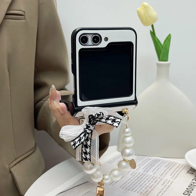 Kawaii Camellia Phone Case for Galaxy Flip - KAWAII LULU