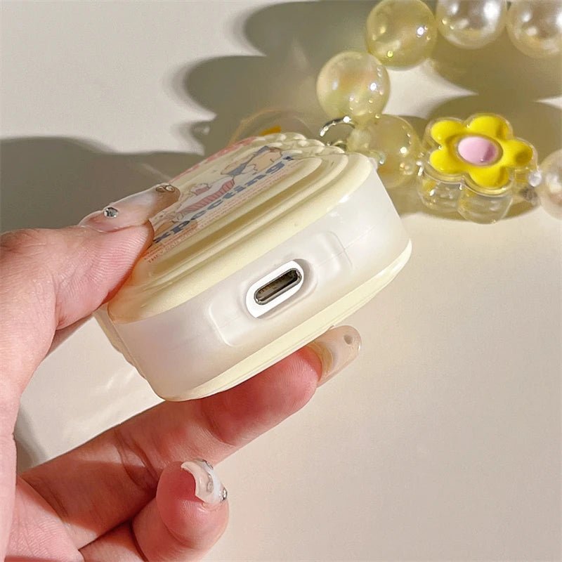 Kawaii Cartoon Bear AirPods Case - KAWAII LULU