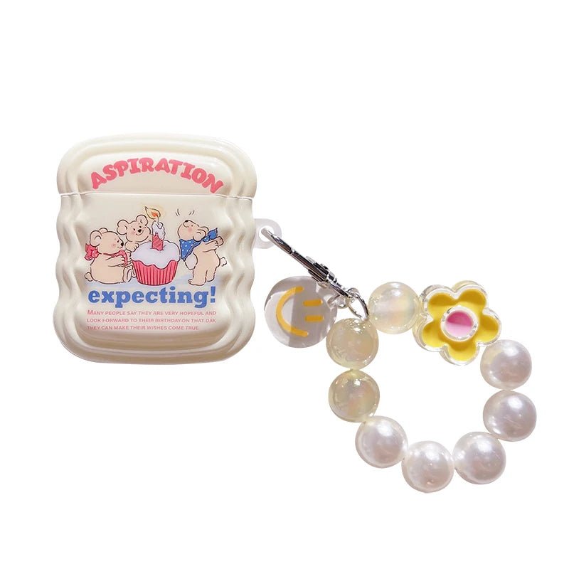 Kawaii Cartoon Bear AirPods Case - KAWAII LULU