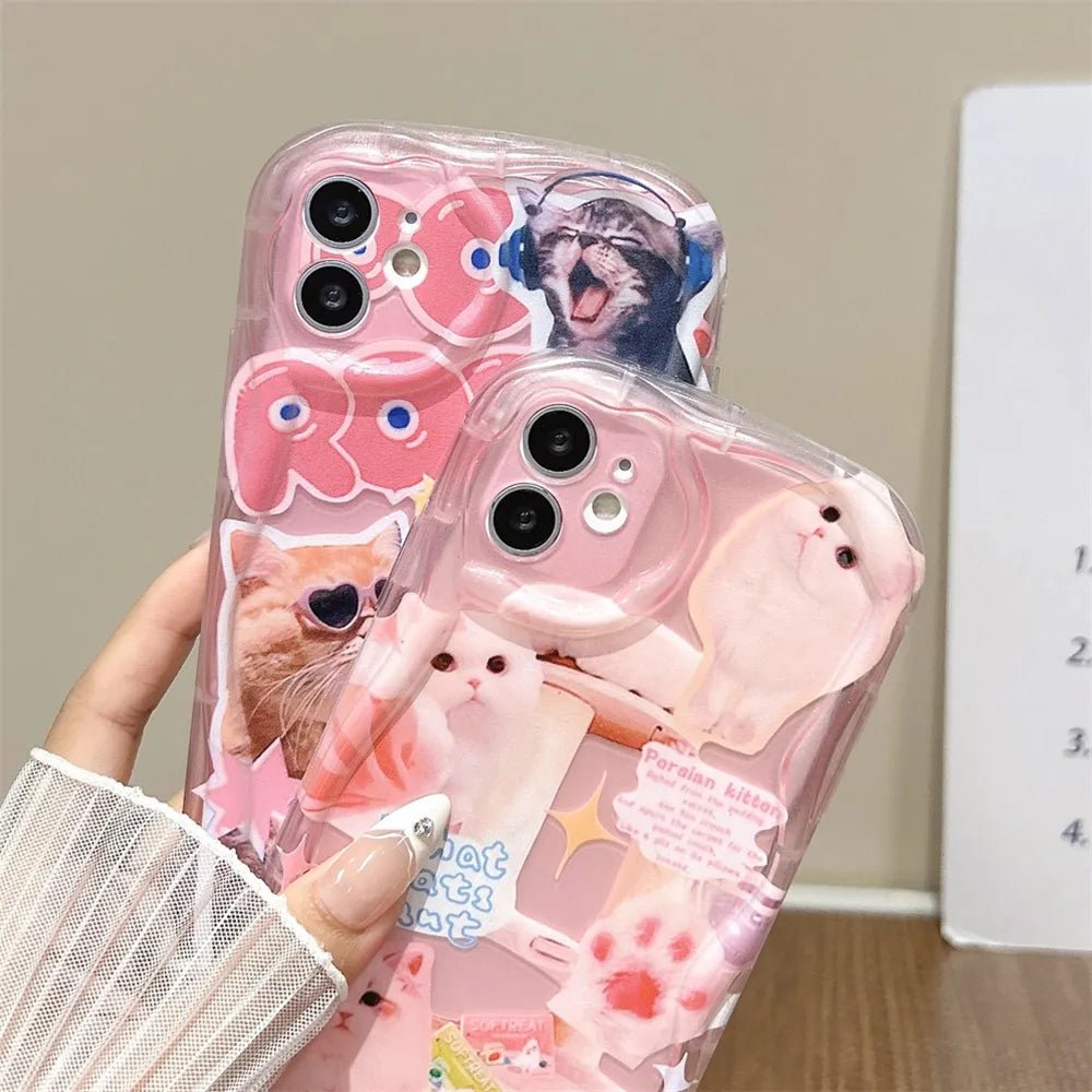 Kawaii Cat iPhone Case - KAWAII LULU