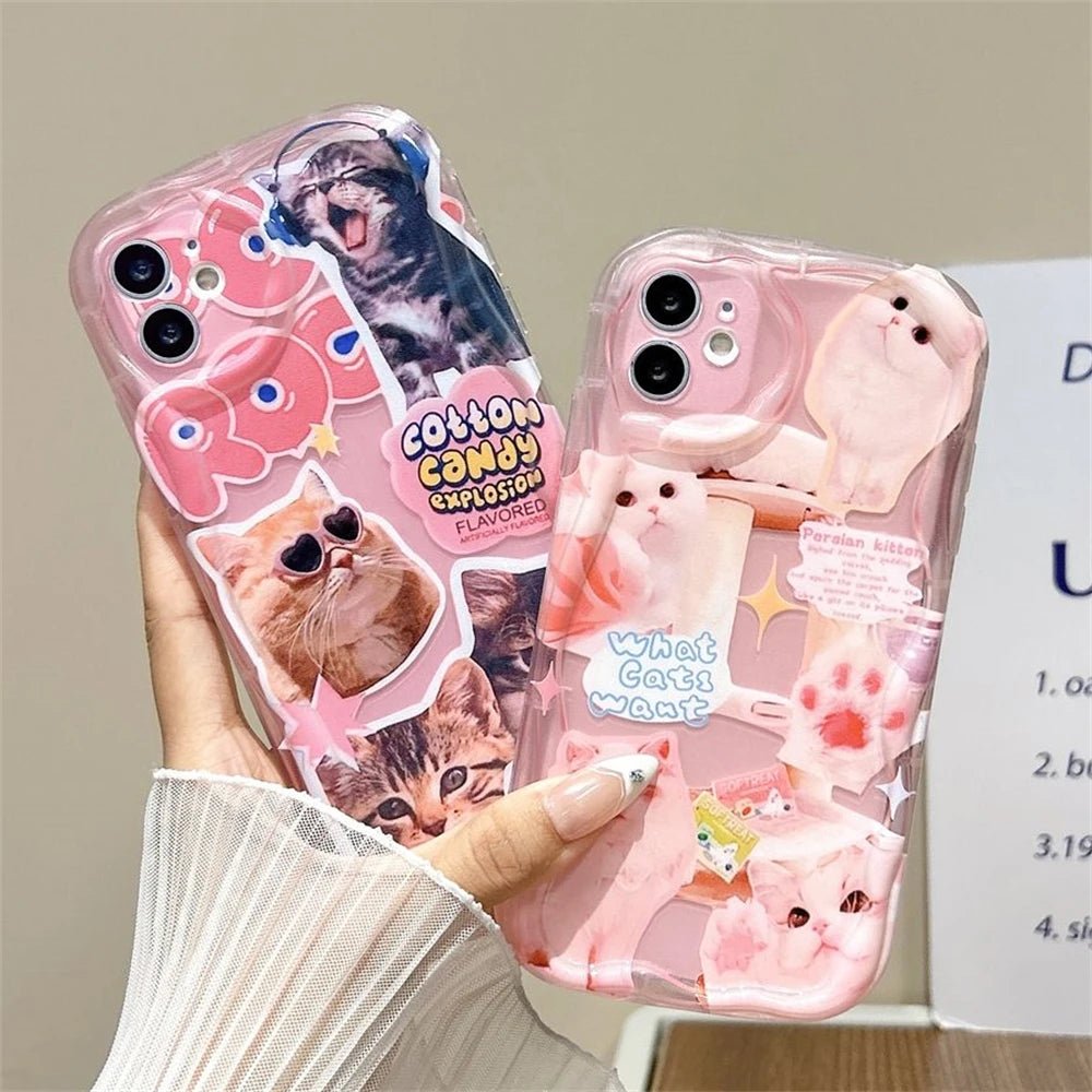 Kawaii Cat iPhone Case - KAWAII LULU