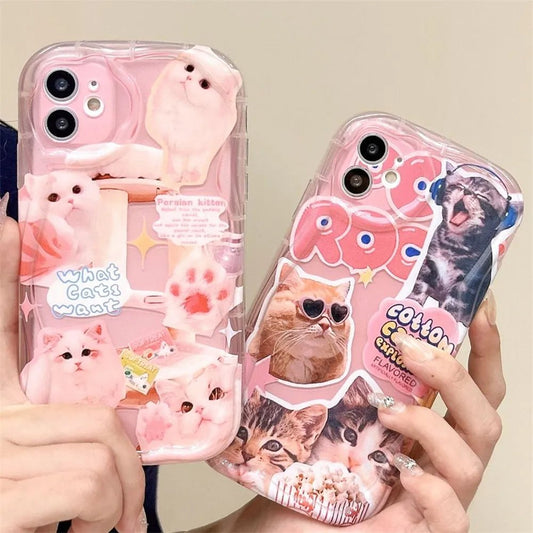 Kawaii Cat iPhone Case - KAWAII LULU
