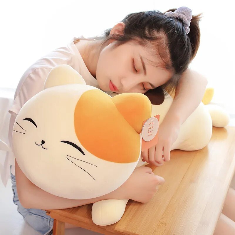 Kawaii Cat Plush Pillow - KAWAII LULU
