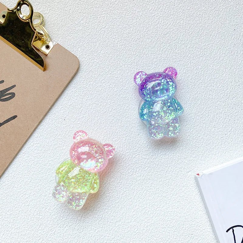 Kawaii Floral Bear Doll Mobile Phone Griptok - KAWAII LULU