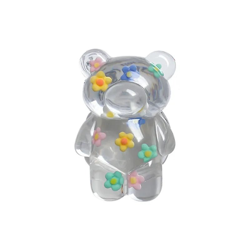 Kawaii Floral Bear Doll Mobile Phone Griptok - KAWAII LULU