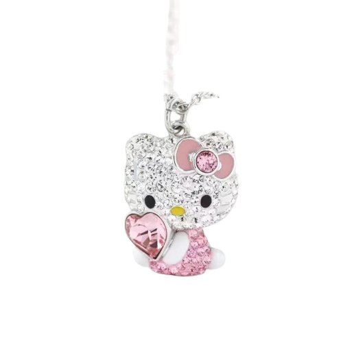 Kawaii Hello Kitty Bling Bling Necklace - KAWAII LULU