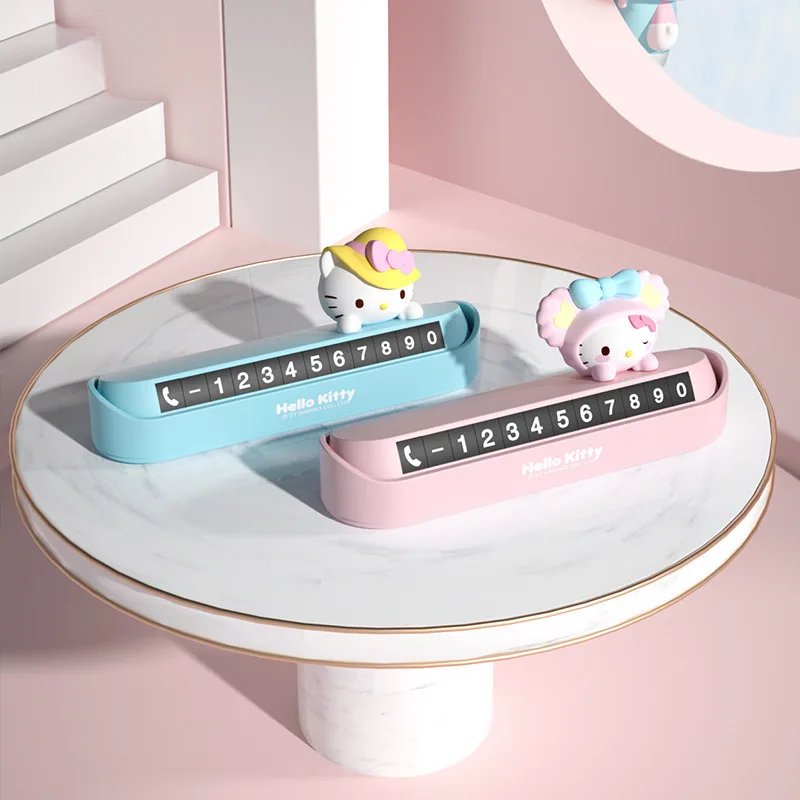 Kawaii Hello Kitty Contact Number Display - KAWAII LULU