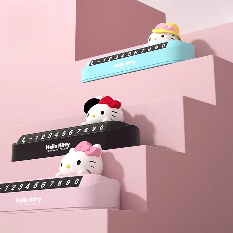 Kawaii Hello Kitty Contact Number Display - KAWAII LULU
