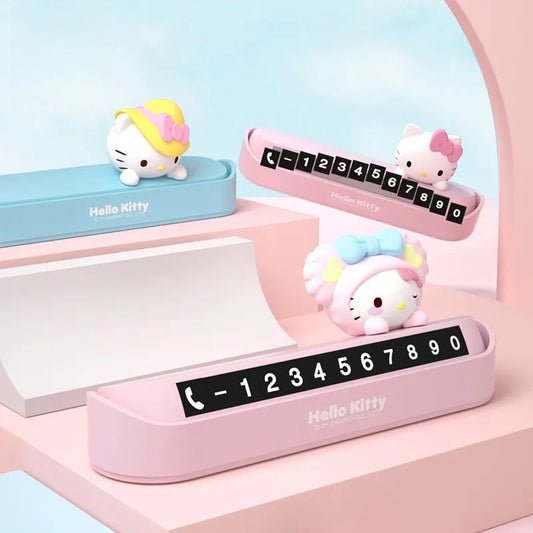 Kawaii Hello Kitty Contact Number Display - KAWAII LULU