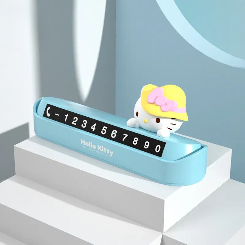 Kawaii Hello Kitty Contact Number Display - KAWAII LULU