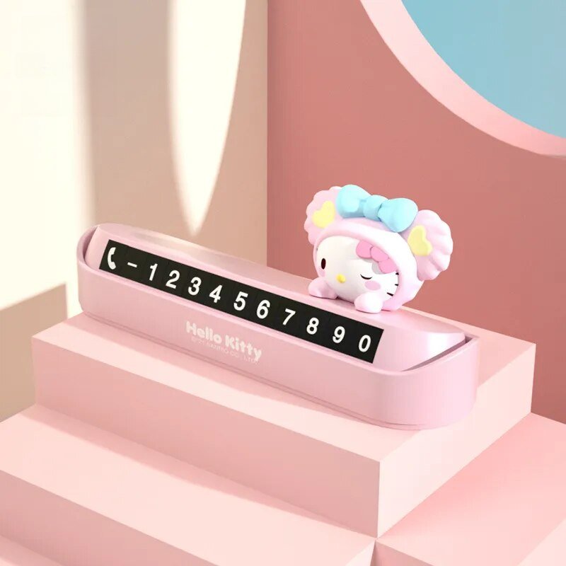 Kawaii Hello Kitty Contact Number Display - KAWAII LULU