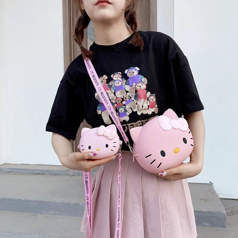 Kawaii Hello Kitty Crossbody Bag - KAWAII LULU