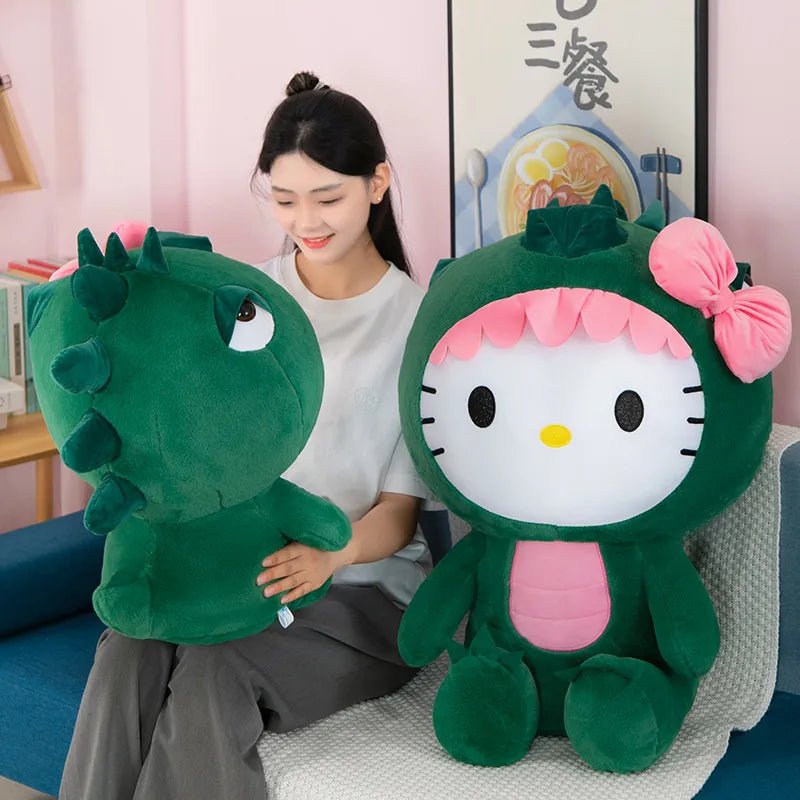 Kawaii Hello Kitty Dinosaur Plush - KAWAII LULU