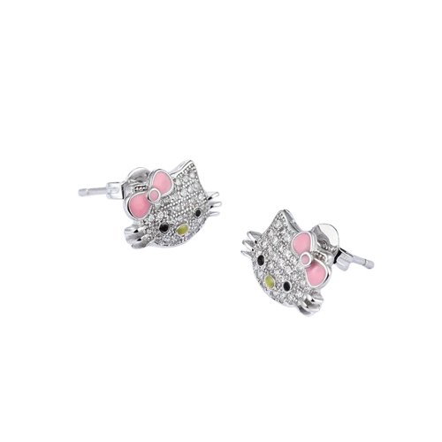 Kawaii Hello Kitty Earrings - KAWAII LULU