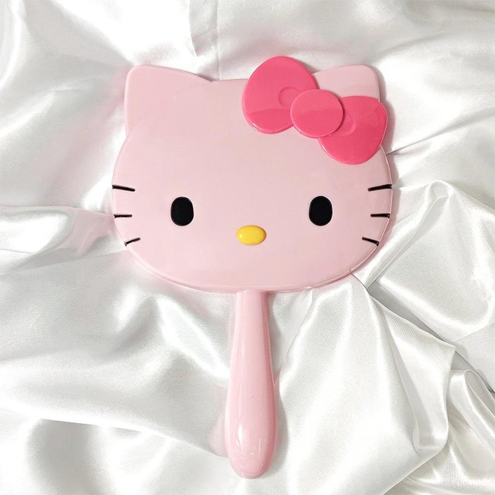 Kawaii Hello Kitty Hand Mirror - KAWAII LULU