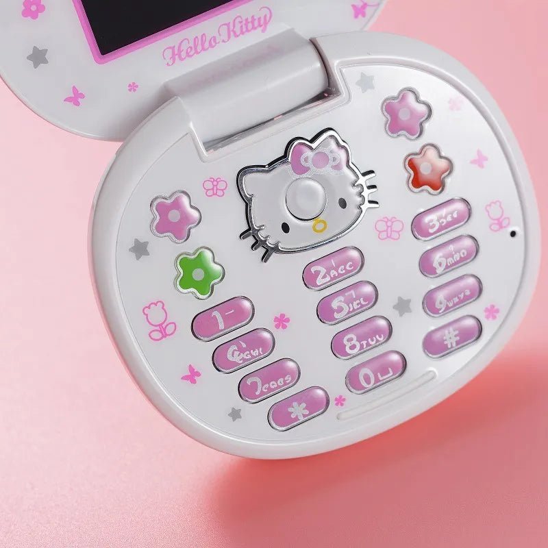 Kawaii Hello Kitty Mini Flip Phone - KAWAII LULU