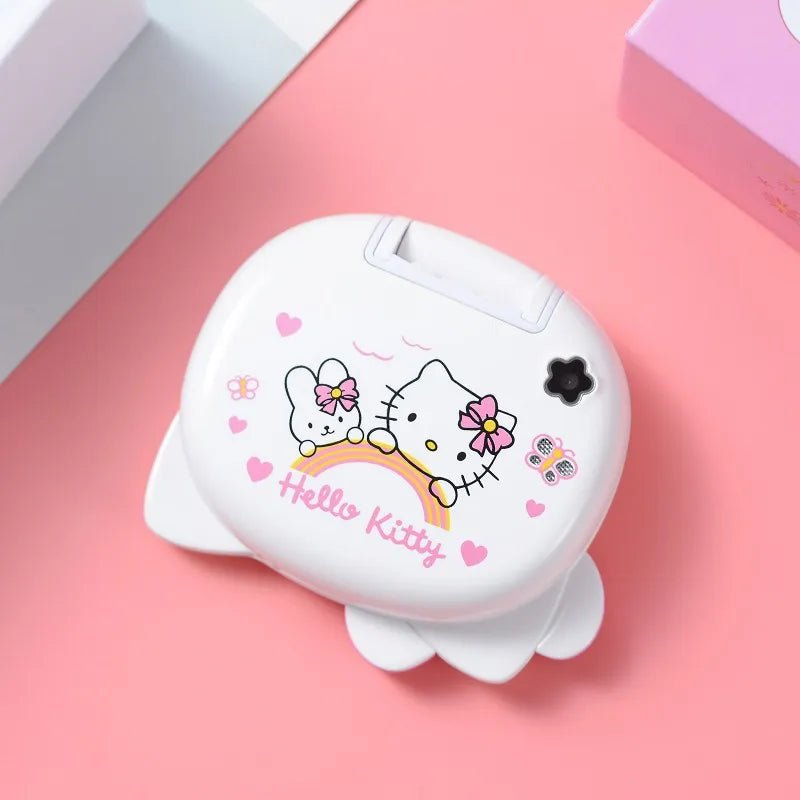 Kawaii Hello Kitty Mini Flip Phone - KAWAII LULU