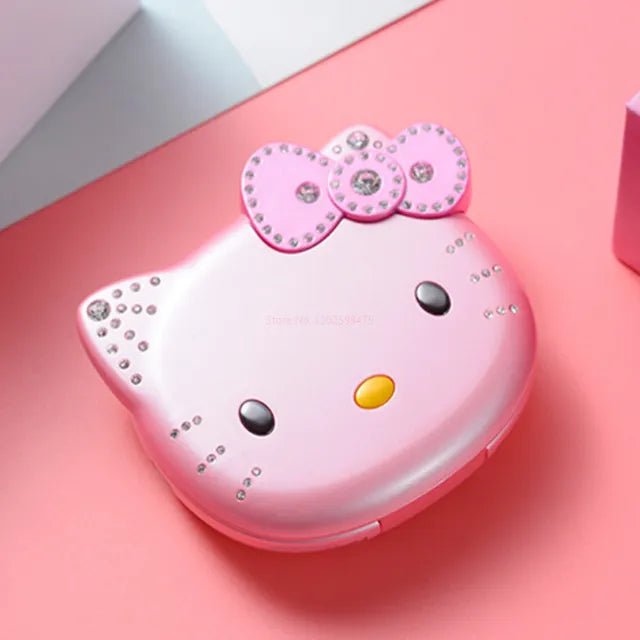 Kawaii Hello Kitty Mini Flip Phone - KAWAII LULU