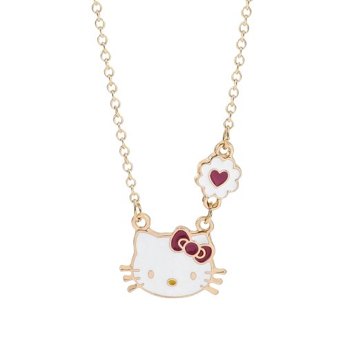 Kawaii Hello Kitty Necklace & Earrings Set - KAWAII LULU