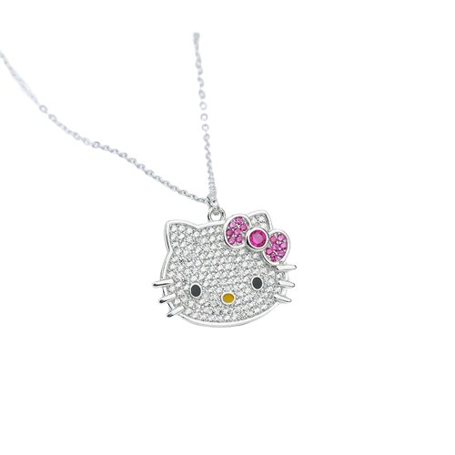 Kawaii Hello Kitty Pendant Necklace - KAWAII LULU