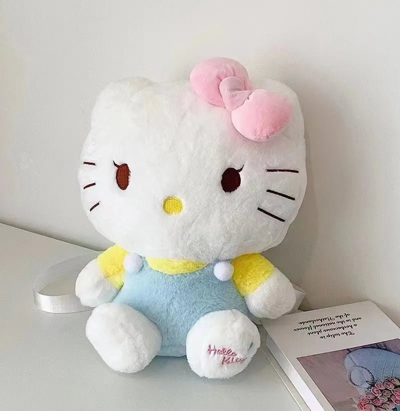 Kawaii Hello Kitty Plush Doll Backpack - KAWAII LULU