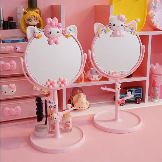 Kawaii Hello Kitty Vanity Mirror - KAWAII LULU