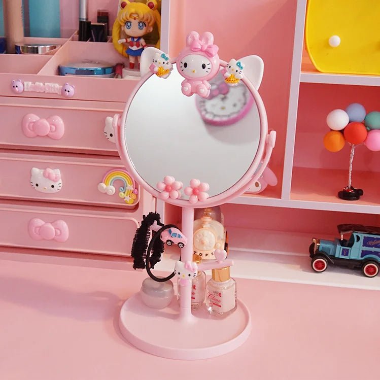 Kawaii Hello Kitty Vanity Mirror - KAWAII LULU