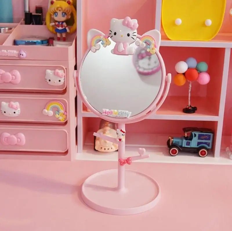 Kawaii Hello Kitty Vanity Mirror - KAWAII LULU