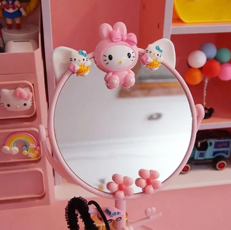 Kawaii Hello Kitty Vanity Mirror - KAWAII LULU