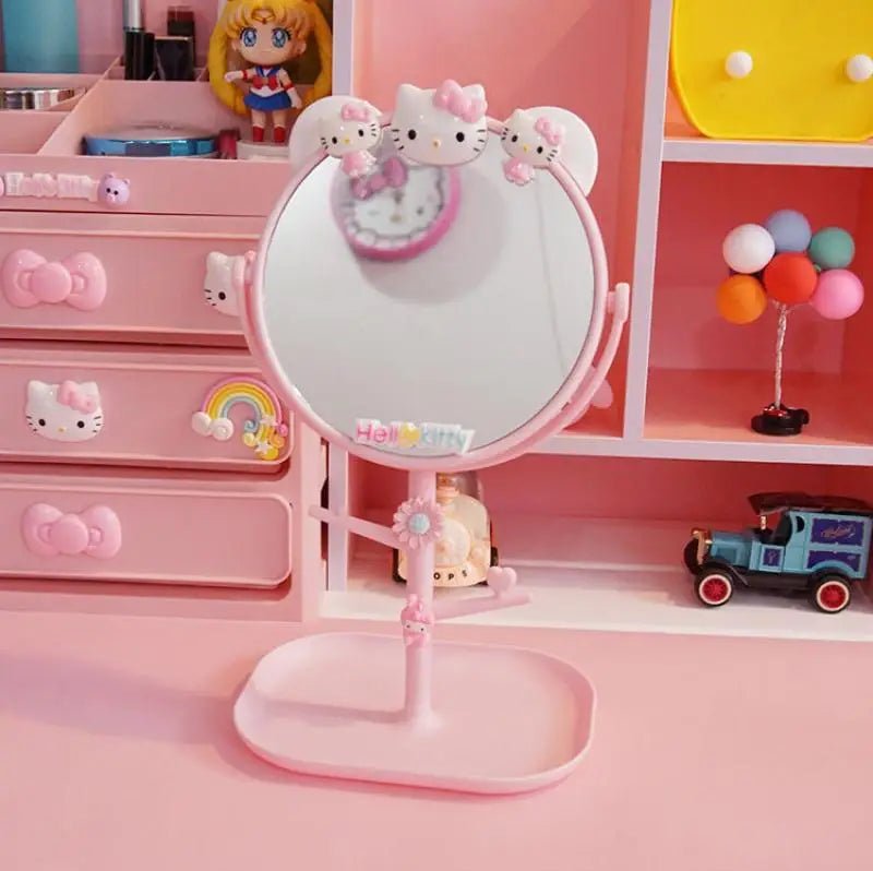 Kawaii Hello Kitty Vanity Mirror - KAWAII LULU