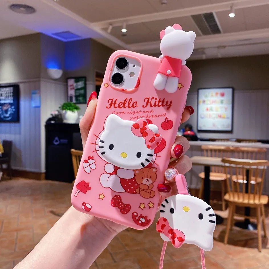 Kawaii iPhone Case (Hello Kitty & My Melody) - KAWAII LULU