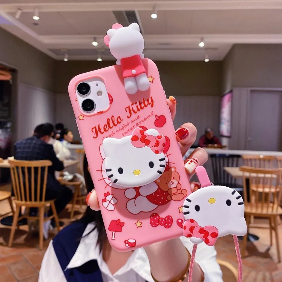 Kawaii iPhone Case (Hello Kitty & My Melody) - KAWAII LULU