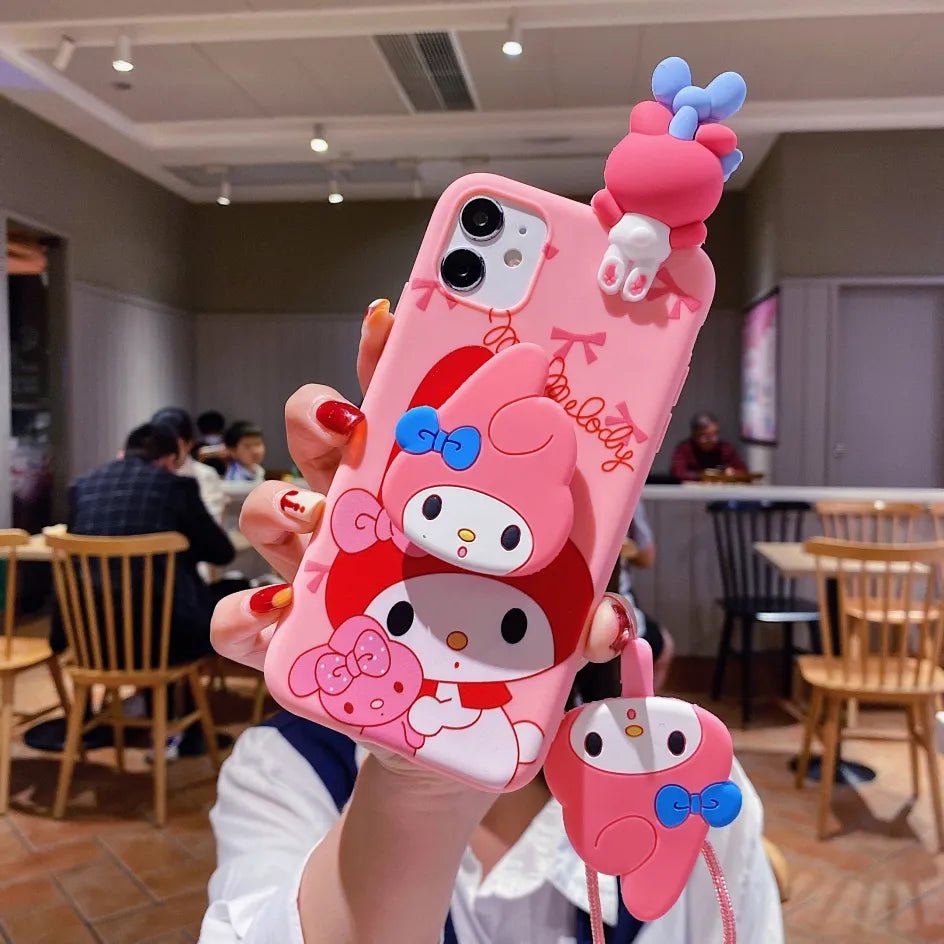 Kawaii iPhone Case (Hello Kitty & My Melody) - KAWAII LULU