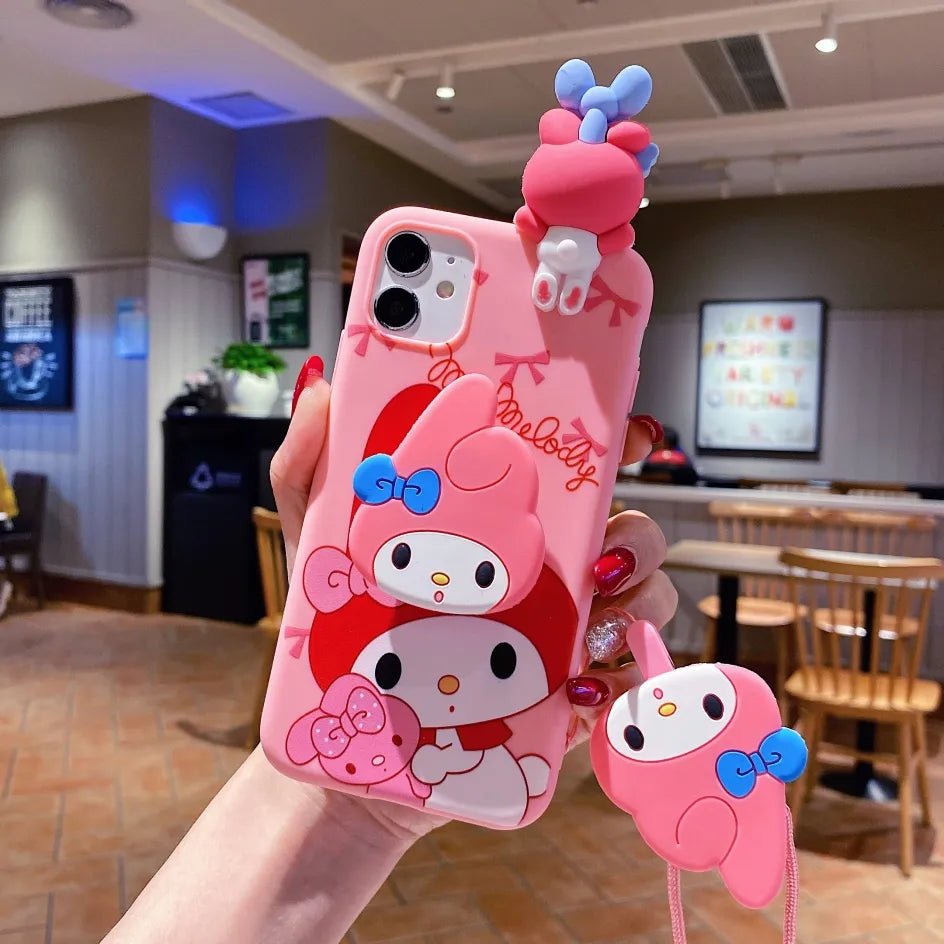 Kawaii iPhone Case (Hello Kitty & My Melody) - KAWAII LULU