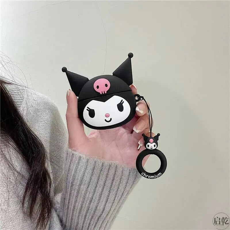 Kawaii Kuromi AirPods Case - KAWAII LULU