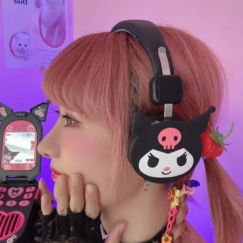 Kawaii Kuromi Headphones KAWAII LULU