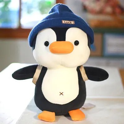 Kawaii Penguin Plush with Beanie - KAWAII LULU