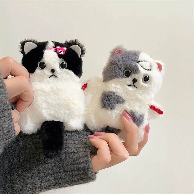 Kawaii Plush Cat AirPods Case - KAWAII LULU