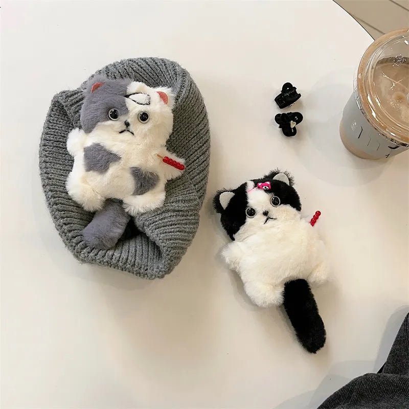 Kawaii Plush Cat AirPods Case - KAWAII LULU
